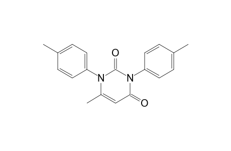 6-Methyl-1,3-bis(p-methylphenyl)pyrimidine-2,4(1H,3H)-dione
