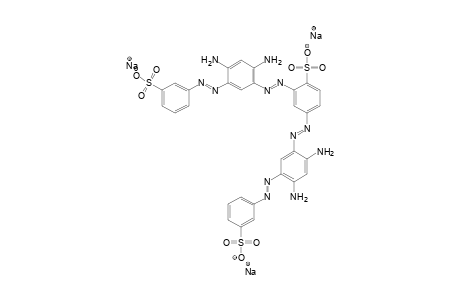(Metanilic acid->m-phenylendiamine)<-2,4-diaminobenzol-1-sulfoacid->(m-phenylendiamine<-metanilacid)