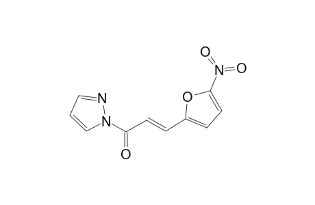 Propenone, 3-(5-nitro-2furyl)-1-(1-pyrazolyl)-