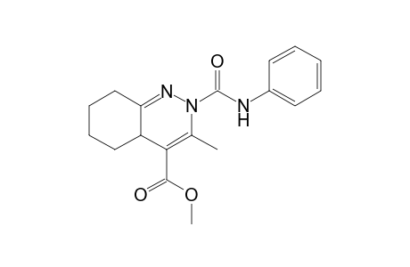 Methyl 2-(anilinocarbonyl)-3-methyl-2,4a,5,6,7,8-hexahydrocinnoline-4-carboxylate