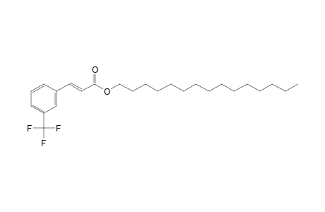 Trans-3-(trifluoromethyl)cinnamic acid, pentadecyl ester