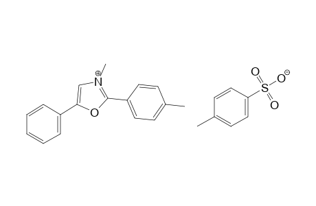 3-methyl-5-phenyl-2-p-tolyloxazolium p-toluenesulfonate