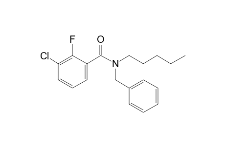 Benzamide, 3-chloro-2-fluoro-N-benzyl-N-pentyl-