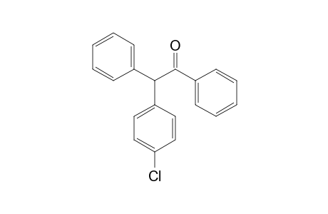 2-(4-Chlorophenyl)-1,2-diphenyl-ethanone