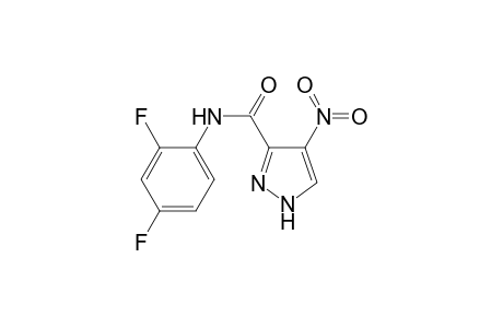 4-Nitro-1H-pyrazole-3-carboxylic acid (2,4-difluoro-phenyl)-amide