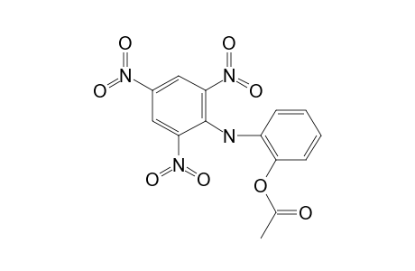 o-(2,4,6-Trinitroanilino)phenyl acetate