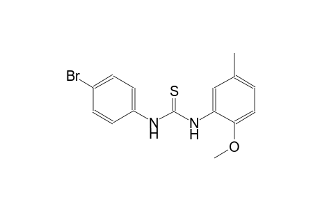 N-(4-bromophenyl)-N'-(2-methoxy-5-methylphenyl)thiourea