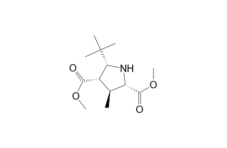 2,4-Pyrrolidinedicarboxylic acid, 5-(1,1-dimethylethyl)-3-methyl-, dimethyl ester, (2.alpha.,3.beta.,4.alpha.,5.alpha.)-(.+-.)-