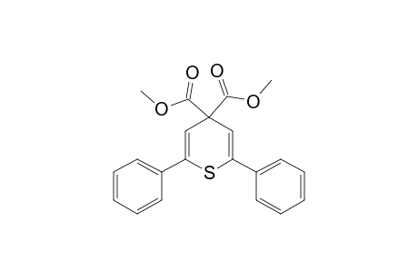 2,6-DIPHENYL-4,4-DIMETHOXYCARBONYL-4H-THIOPYRAN
