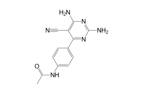 2,4-Diamino-6-(4-acetamidophenyl)pyrimidine-5-carbonitrile