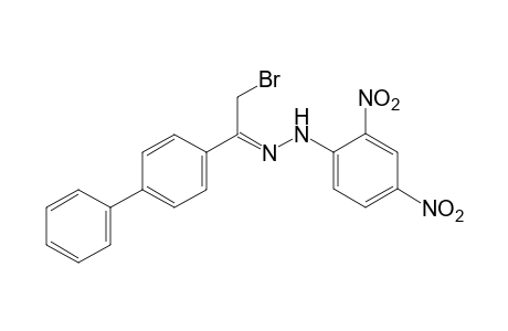 2-bromo-4'-phenylacetophenone, 2,4-dinitrophenylhydrazone