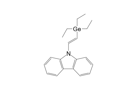 (E)-9-[2-(Triethylgermyl)ethenyl]-9H-carbazole