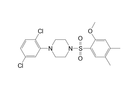 1-(2,5-dichlorophenyl)-4-(2-methoxy-4,5-dimethyl-phenyl)sulfonyl-piperazine