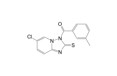 (6-Chloro-2-thioxo-2H-[1,2,4]triazolo[1,5-a]pyridin-3-yl)-m-tolyl-methanone