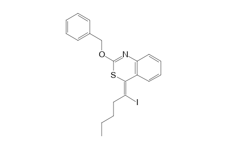 (4E)-2-Benzyloxy-4-(1-iodopentylidene)-4H-benzo[d][1,3]thiazine