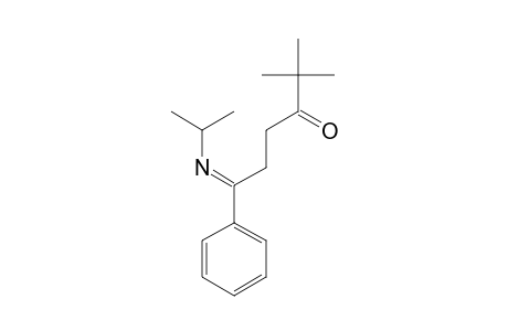 E-N-(2,2-DIMETHYL-3-OXO-6-PHENYL-6-HEXYLIDENE)-ISOPROPYLAMINE