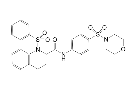 acetamide, 2-[(2-ethylphenyl)(phenylsulfonyl)amino]-N-[4-(4-morpholinylsulfonyl)phenyl]-