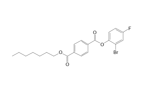 Terephthalic acid, 2-bromo-4-fluorophenyl heptyl ester