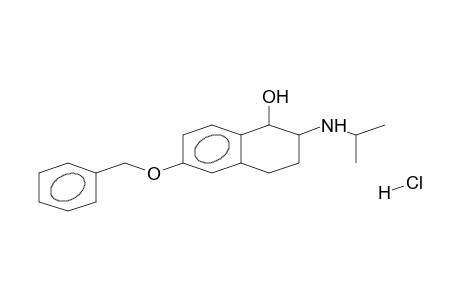 1-NAPHTHALENOL, 1,2,3,4-TETRAHYDRO-2-[(1-METHYLETHYL)AMINO]-6-(PHENYLMETHOXY)-