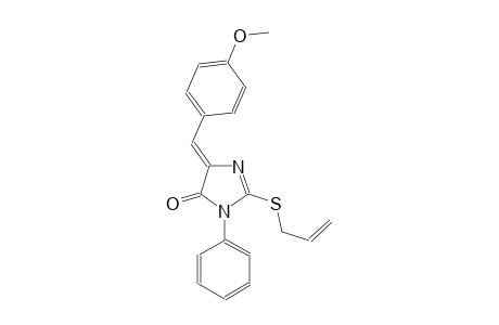 (5Z)-2-(allylsulfanyl)-5-(4-methoxybenzylidene)-3-phenyl-3,5-dihydro-4H-imidazol-4-one