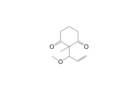 2-(1-Methoxyallyl)-2-methyl-cyclohexane-1,3-dione