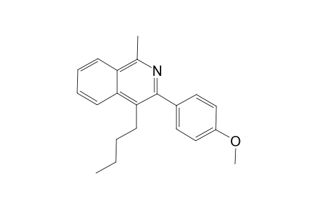 4-n-Butyl-1-methyl-3-(4-methoxyphenyl)isoquinoline