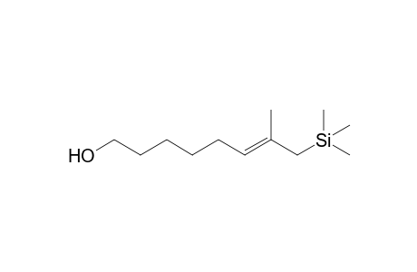 7-Methyl-8-trimethylsilyloct-6-en-1-ol