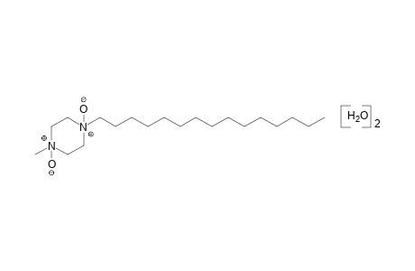 1-methyl-4-pentadecylpiperazine, 1,4-dioxide, dihydrate