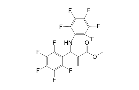 2-(Pentafluorophenylpentafluorophenylaminomethyl)aacrylic acid methyl ester
