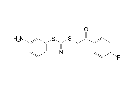 2-[(6-Amino-1,3-benzothiazol-2-yl)sulfanyl]-1-(4-fluorophenyl)ethanone