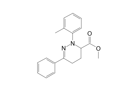 Methyl 6-phenyl-2-(o-tolyl)-2,3,4,5-tetrahydropyridazine-3-carboxylate