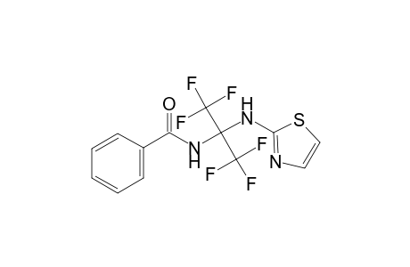 N-[2,2,2-Trifluoro-1-(thiazol-2-ylamino)-1-trifluoromethyl-ethyl]-benzamide