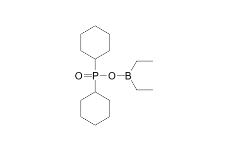 Dicyclohexyl[(diethylboryl)oxy]phosphine oxide
