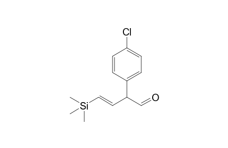 (E)-2-(4-chlorophenyl)-4-trimethylsilyl-3-butenal