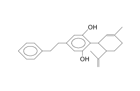 (3R,4R)-P-Bibenzyl/cannabidiol hybrid