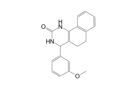 4-(3-methoxyphenyl)-3,4,5,6-tetrahydrobenzo[h]quinazolin-2(1H)-one