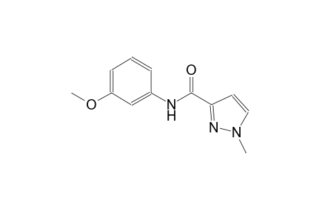 N-(3-methoxyphenyl)-1-methyl-1H-pyrazole-3-carboxamide