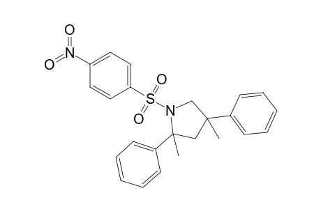 2,4-Dimethyl-N-p-nitrobenzenesulfonyl-2,4-diphenylpyrrolidine