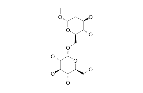 METHYL-2-DEOXY-6-0-(ALPHA-D-GLUCOPYRANOSYL)-ALPHA-D-ARABINOHEXAPYRANOSIDE