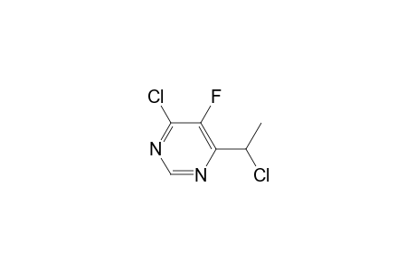 6-(1-chloroethyl)-4-chloro-5-fluoropyrimidine