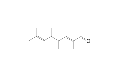 (2E)-2,4,5,7-Tetramethylocta-2,6-dienal