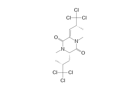 DIHYDRODYSAMIDE-C;1,4-DIMETHYL-3-(3,3,3-TRICHLORO-2-METHYLPROPYL)-6-(3,3,3-TRICHLORO-2-METHYLPROPYLIDENE)-PIPERAZINE-2,5-DIONE