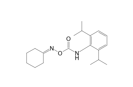 cyclohexanone, O-[(2,6-diisopropylphenyl)carbamoyl]oxime