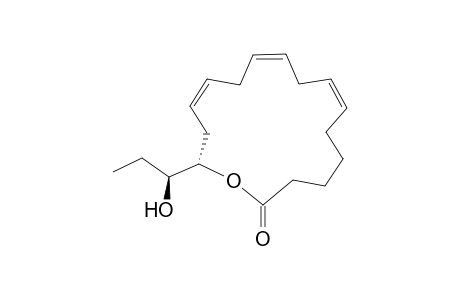 (7Z,10Z,13Z,16S)-16-[(1S)-1-hydroxypropyl]-1-oxacyclohexadeca-7,10,13-trien-2-one