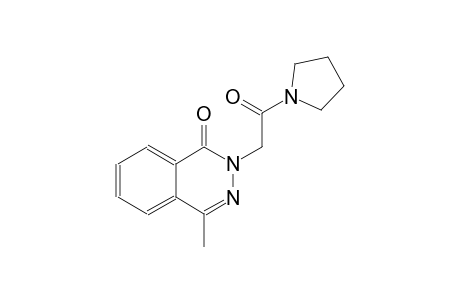 4-methyl-2-[2-oxo-2-(1-pyrrolidinyl)ethyl]-1(2H)-phthalazinone