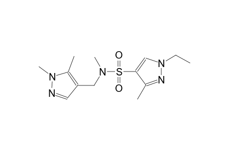 1H-pyrazole-4-sulfonamide, N-[(1,5-dimethyl-1H-pyrazol-4-yl)methyl]-1-ethyl-N,3-dimethyl-
