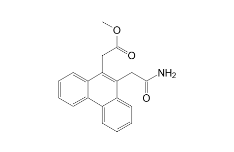 9-Phenanthreneacetic acid, 10-(2-amino-2-oxoethyl)-, methyl ester