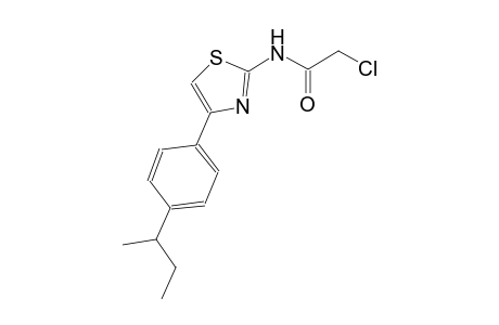 N-[4-(4-sec-butylphenyl)-1,3-thiazol-2-yl]-2-chloroacetamide