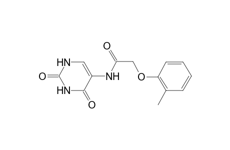 N-(2,4-diketo-1H-pyrimidin-5-yl)-2-(2-methylphenoxy)acetamide