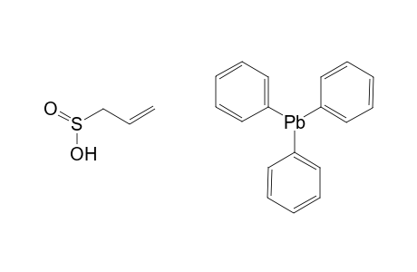 Plumbane, triphenyl[(2-propenylsulfinyl)oxy]-
